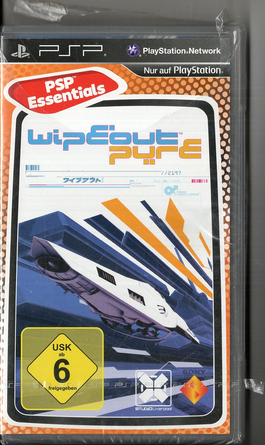 WipEout Pure - PlayStation Portable - Neu Vorderseite