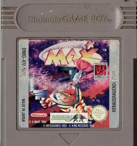 Max - Game Boy - Modul Vorderseite