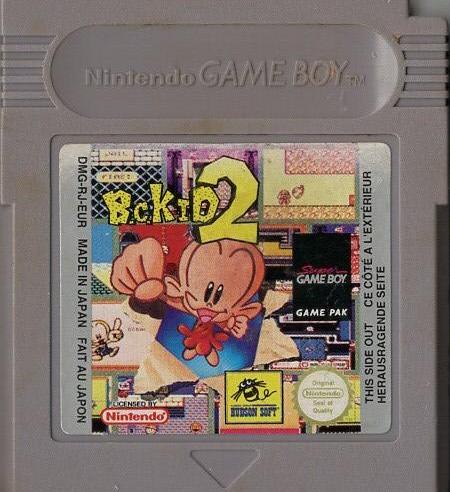 BC Kid 2 - Game Boy - Modul Vorderseite