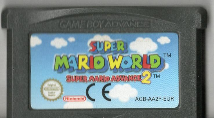 Super Mario World: Super Mario Advance 2 - Game Boy Advance - Modul Vorderseite