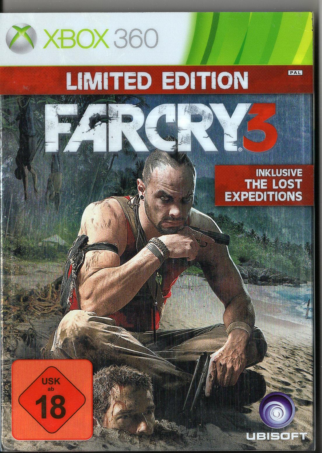 Far Cry 3 Limited Edition Steelbook - Xbox 360 Vorderseite