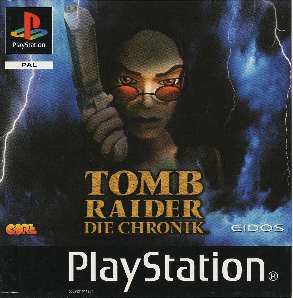 Tomb Raider: Die Chronik - PlayStation 1 Vorderseite