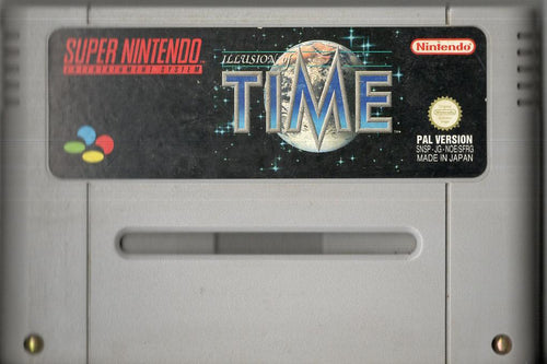 Illusion of Time - Super Nintendo - Modul Vorderseite