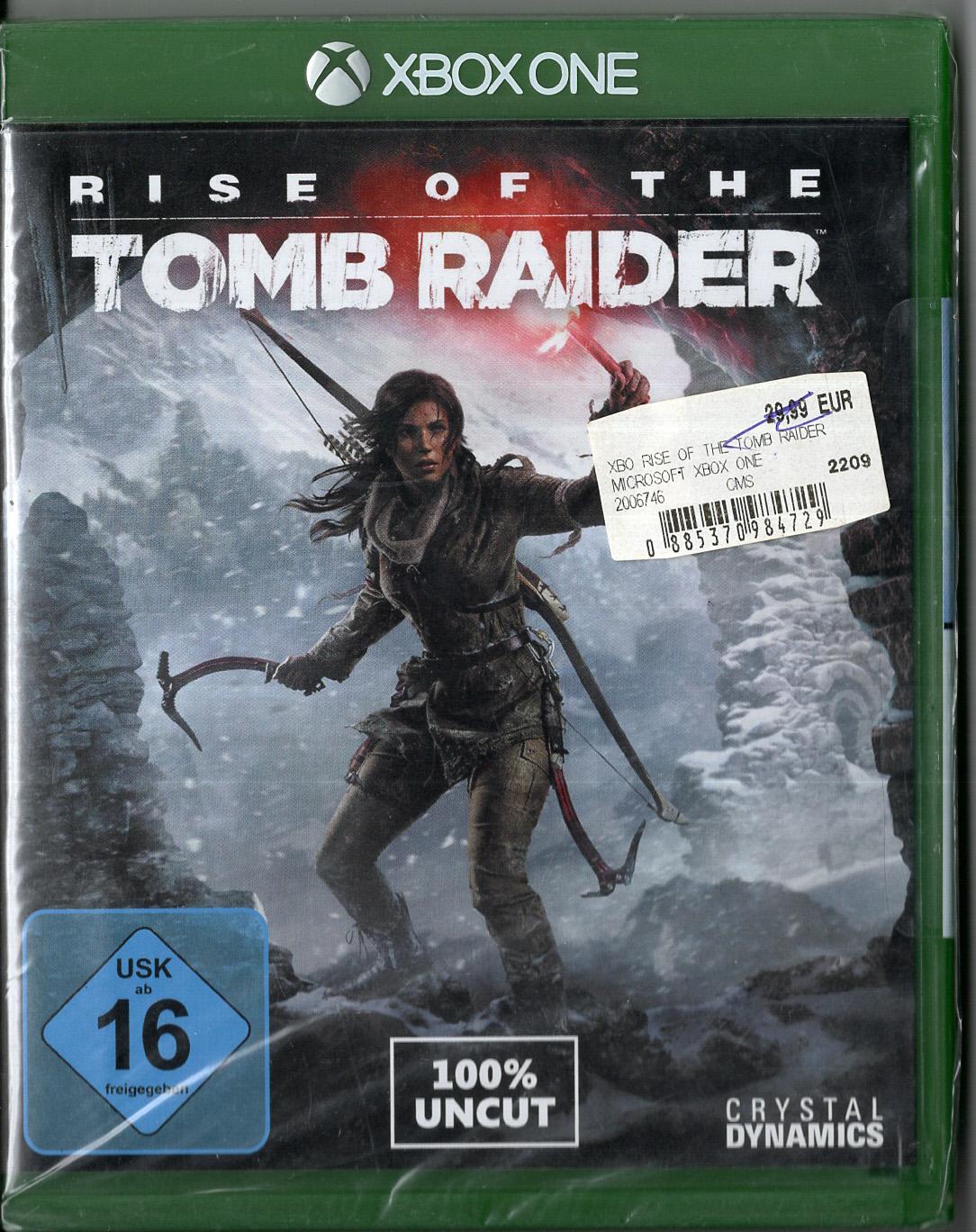 Rise of the Tomb Raider - Xbox One - Neu Vorderseite