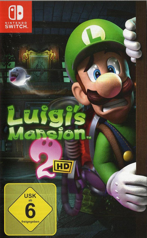 Luigi's Mansion 2 HD - Nintendo Switch Vorderseite