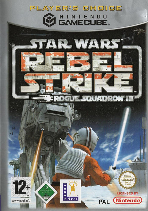 Star Wars: Rebel Strike - Rogue Squadron III - Nintendo GameCube Vorderseite