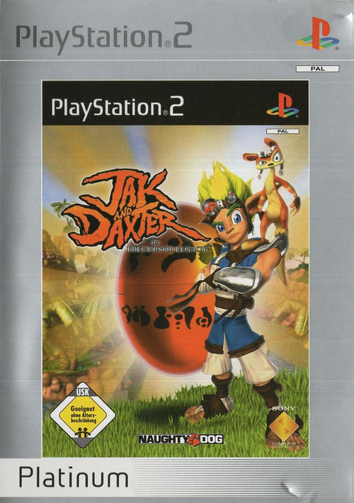 Jak and Daxter: The Precursor Legacy - PlayStation 2 Vorderseite