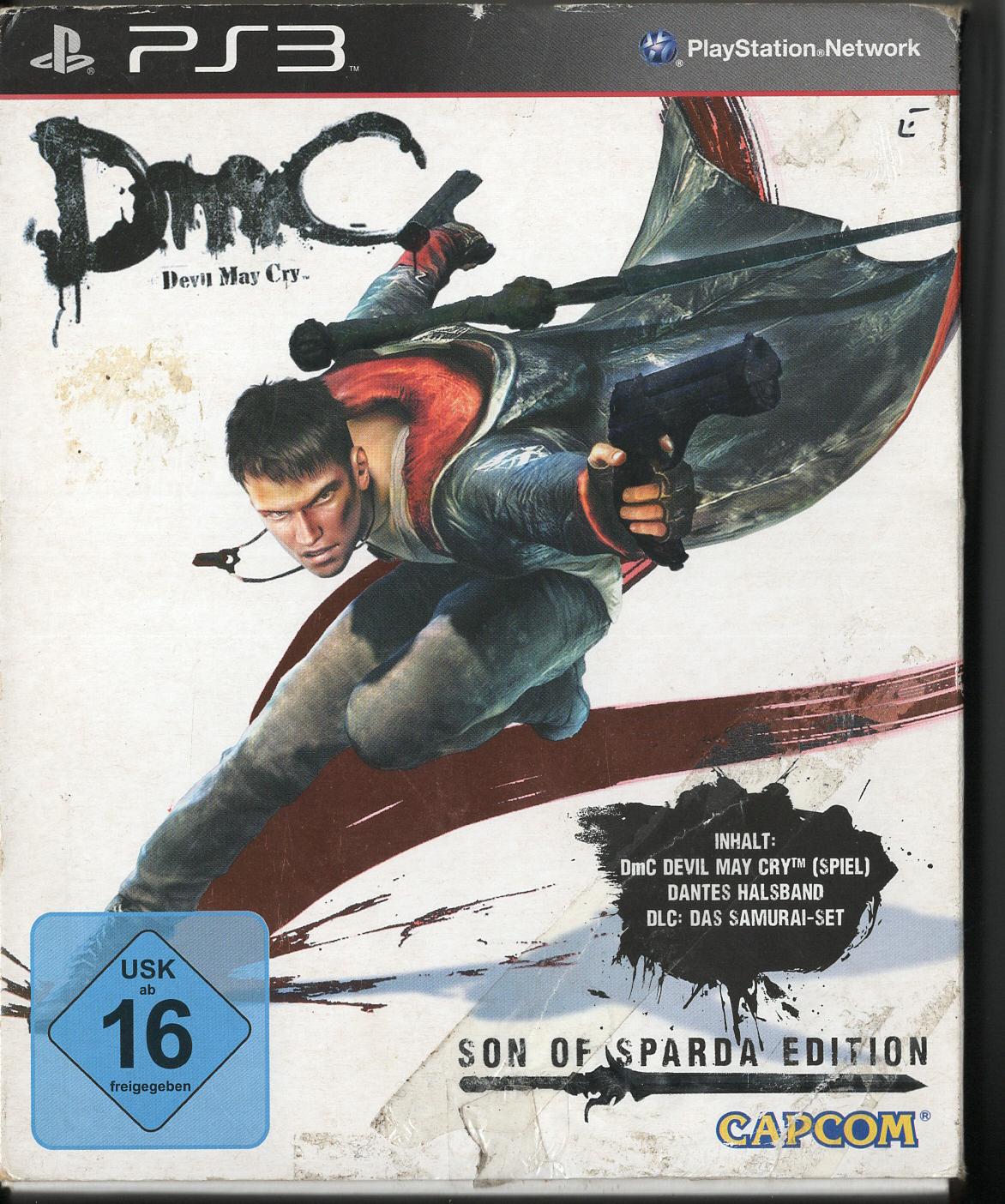 DmC Devil May Cry: Son of Sparda Edition - PlayStation 3 Vorderseite