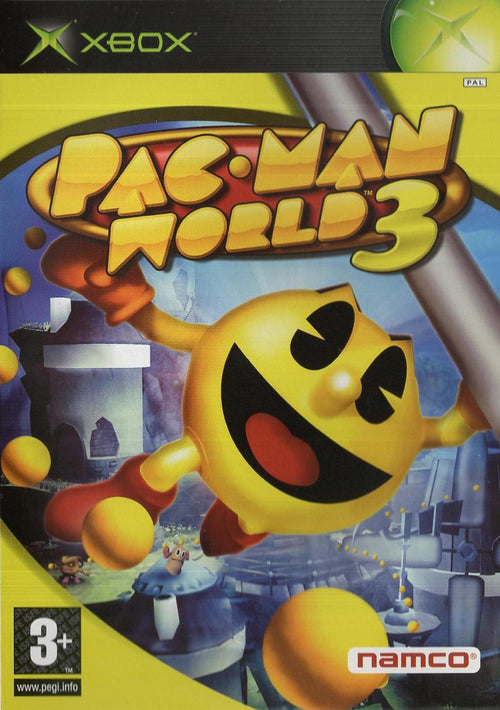 Pac-Man World 3 - Xbox Vorderseite