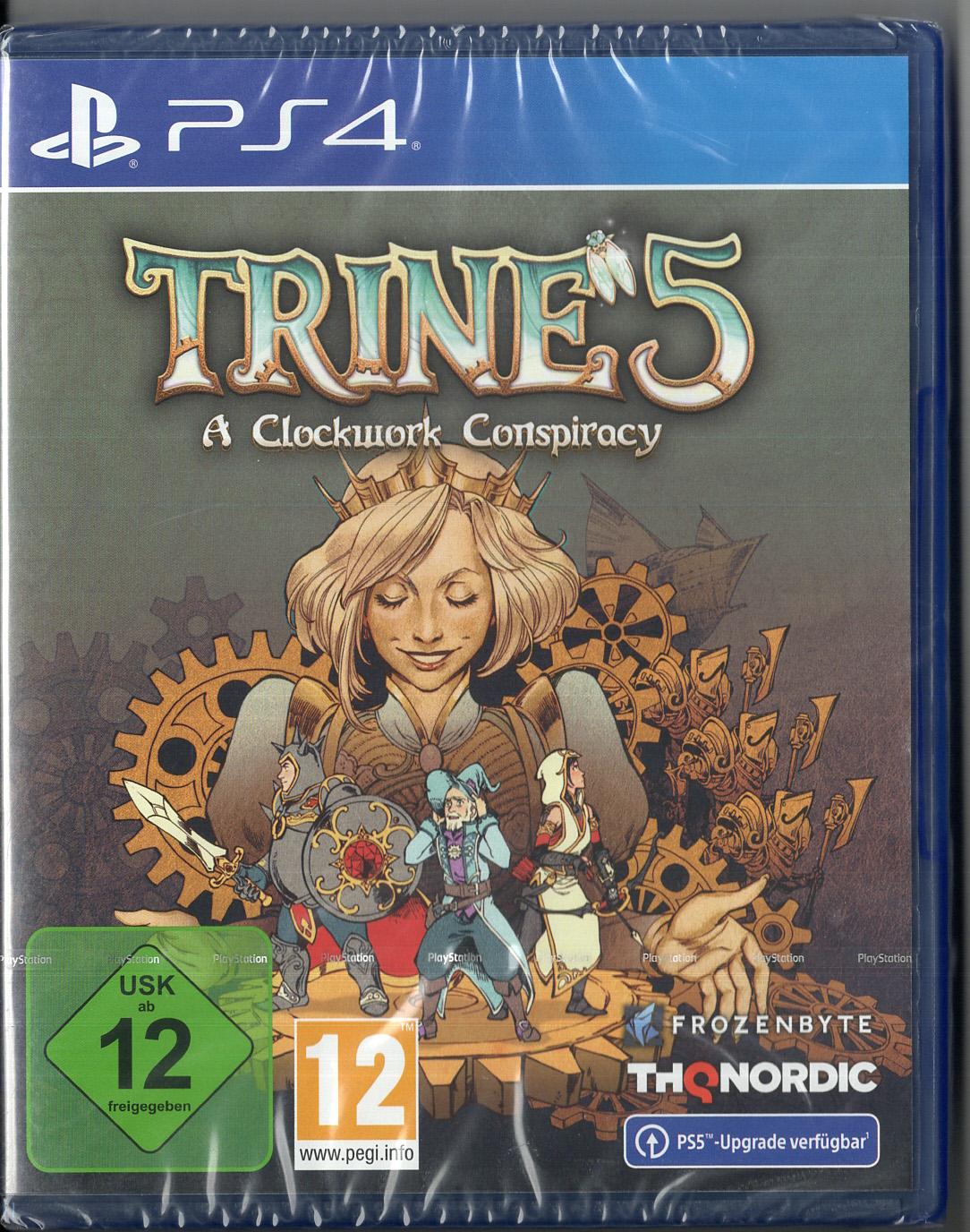 Trine 5: A Clockwork Conspiracy - PlayStation 4 - Neu Vorderseite