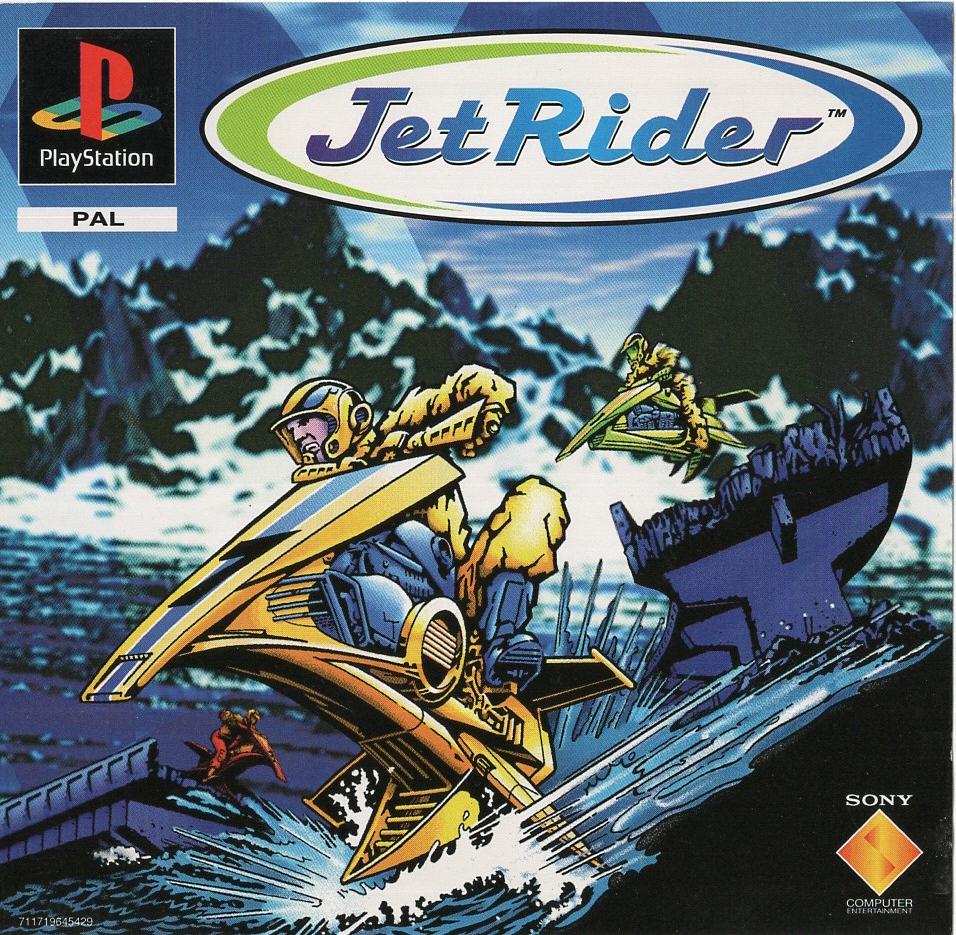 Jet Rider - PlayStation 1 Vorderseite