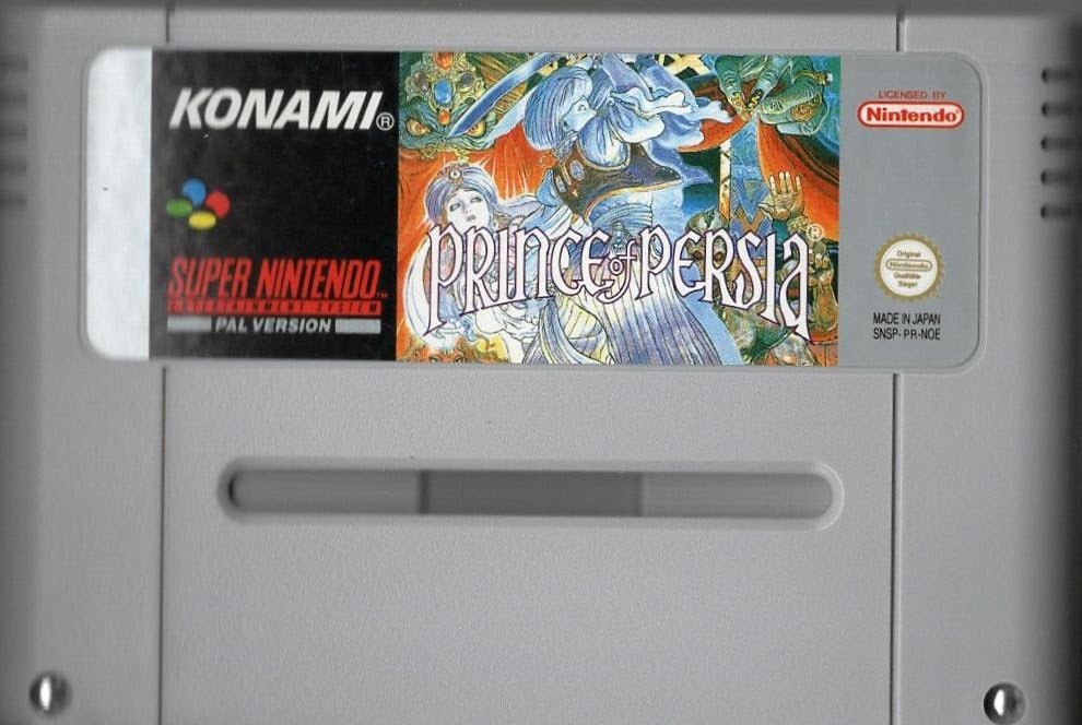 Prince of Persia - Super Nintendo - Modul Vorderseite