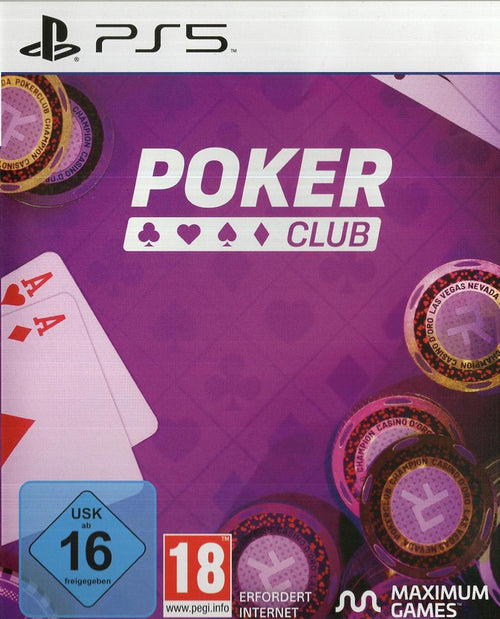 Poker Club - PlayStation 5 Vorderseite