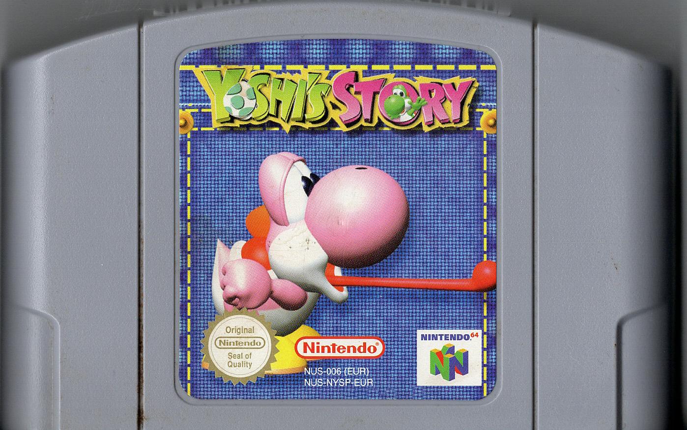 Yoshi's Story - Nintendo 64 - Modul Vorderseite