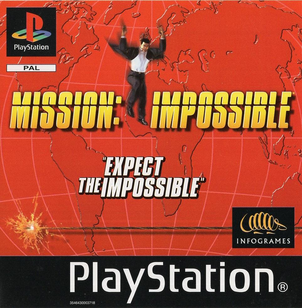 Mission: Impossible - PlayStation 1 Vorderseite