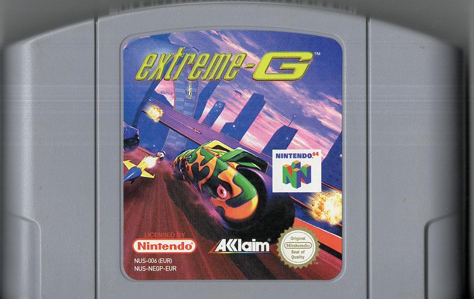 Extreme-G - Nintendo 64 - Modul Vorderseite
