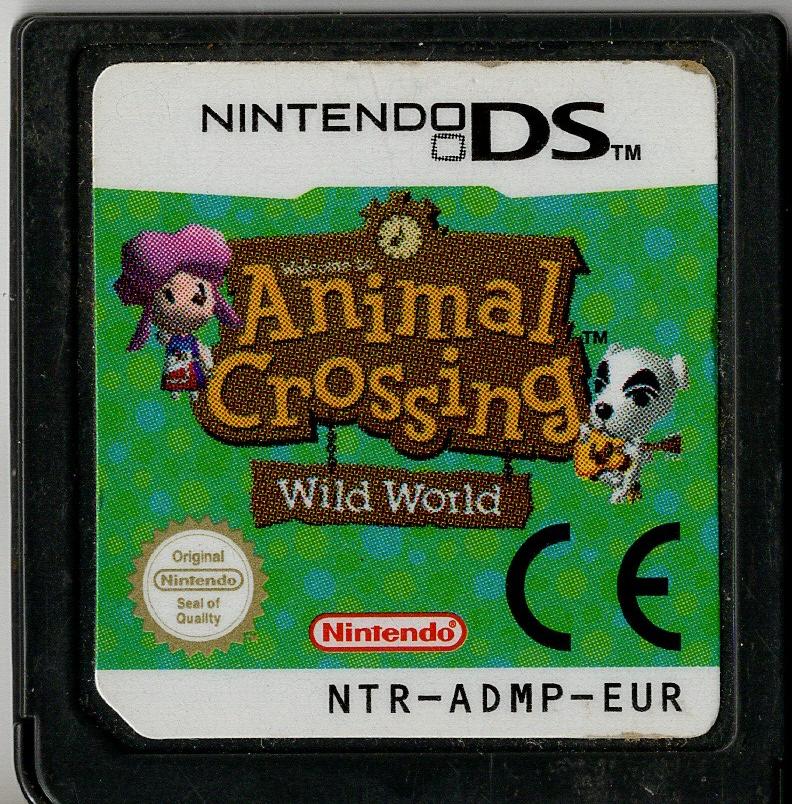 Animal Crossing: Wild World - Nintendo DS - Modul Vorderseite