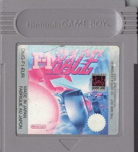 F-1 Race - Game Boy - Modul Vorderseite