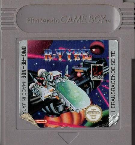 R-Type - Game Boy - Modul Vorderseite
