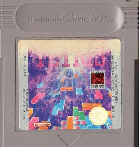 Tetris - Game Boy - Modul Vorderseite