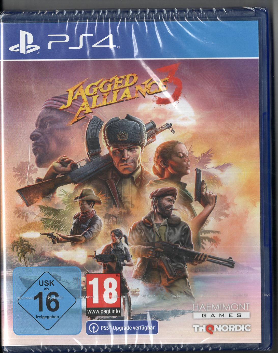 Jagged Alliance 3 - PlayStation 4 - Neu Vorderseite