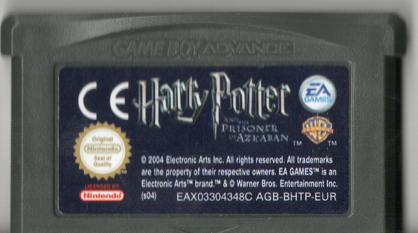 Harry Potter and the Prisoner of Azkaban - Game Boy Advance - Modul Vorderseite