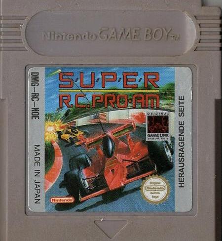 Super R.C. Pro-Am - Game Boy - Modul Vorderseite