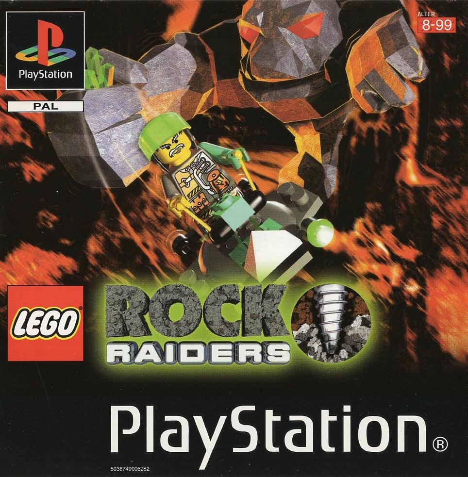 Lego Rock Raiders - PlayStation 1 Vorderseite