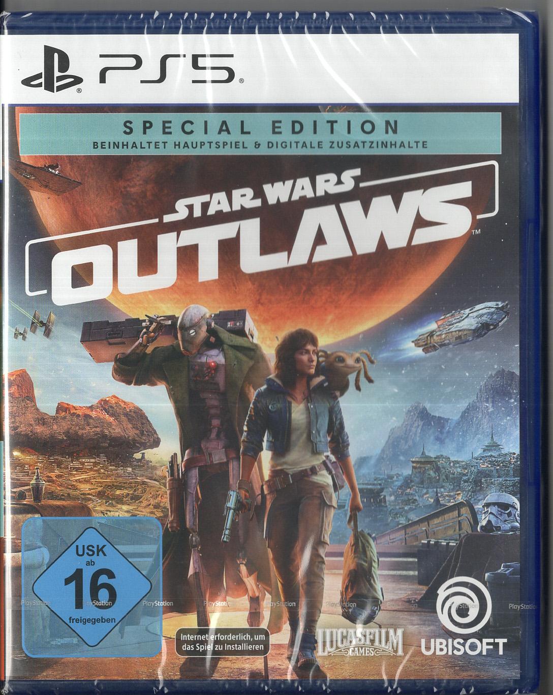 Star Wars Outlaws - PlayStation 5 - Neu Vorderseite