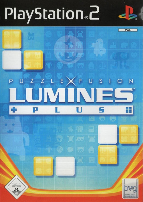 Lumines Plus - PlayStation 2 Vorderseite
