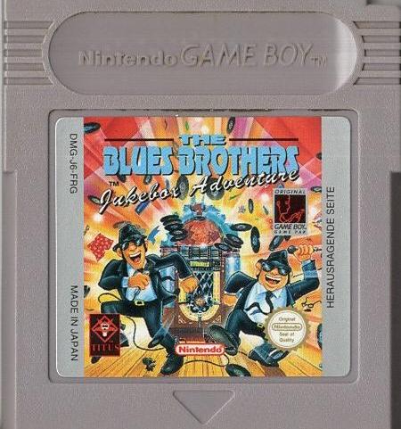 The Blues Brothers: Jukebox Adventure - Game Boy - Modul Vorderseite