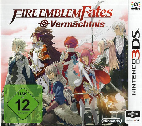 Fire Emblem Fates: Vermächtnis - Nintendo 3DS Vorderseite