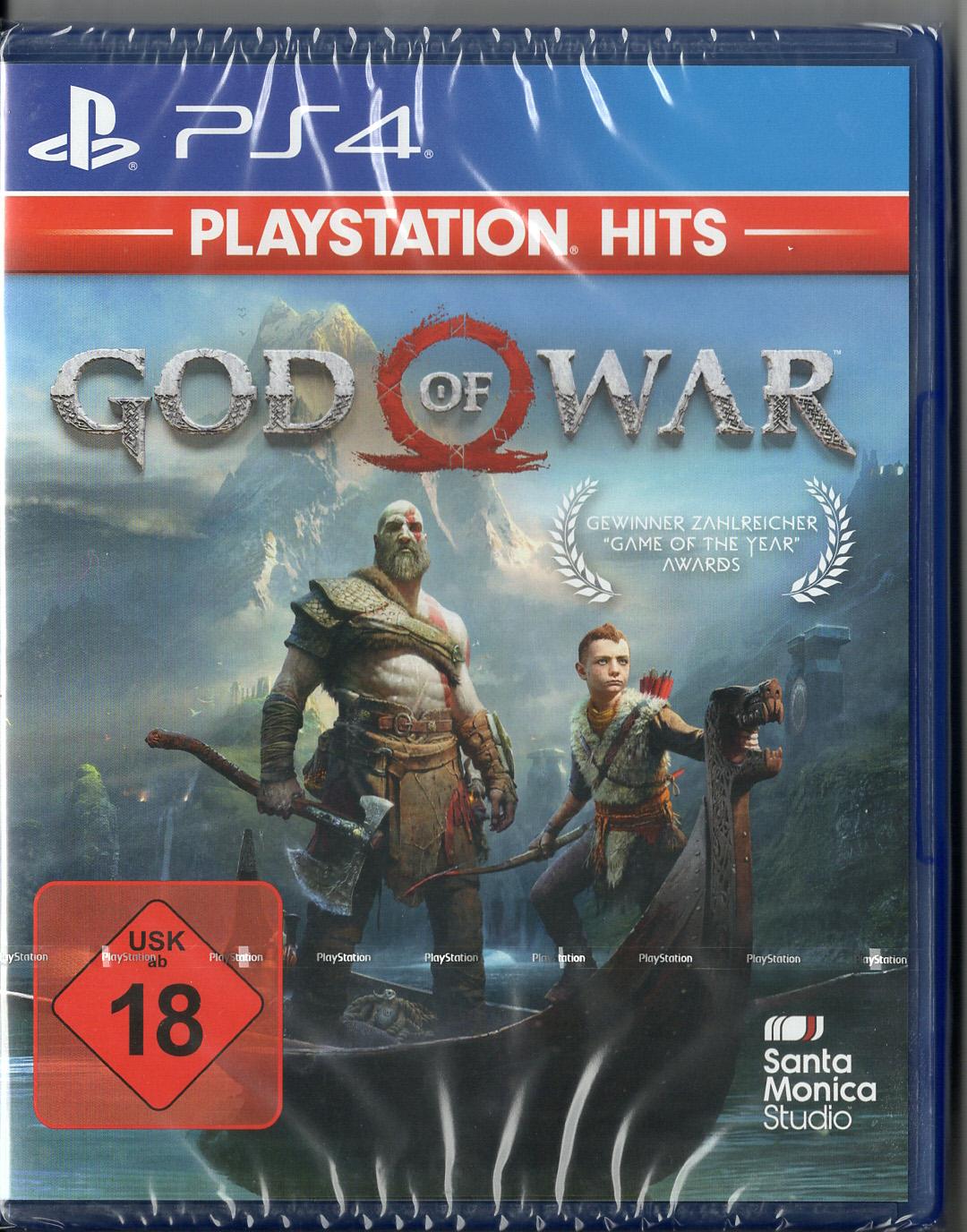 God of War - PlayStation 4 - Neu Vorderseite