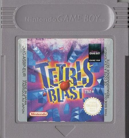Tetris Blast - Game Boy - Modul Vorderseite