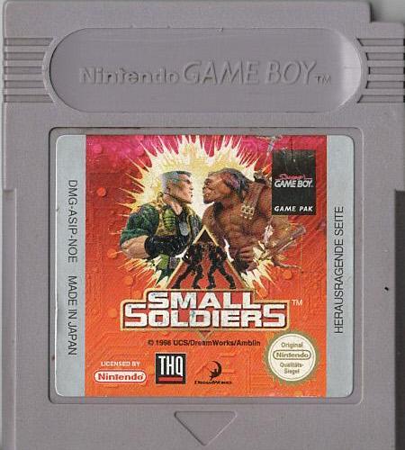 Small Soldiers - Game Boy - Modul Vorderseite