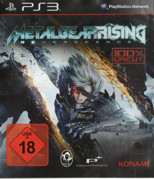 Metal Gear Rising: Revengeance - PlayStation 3 Vorderseite