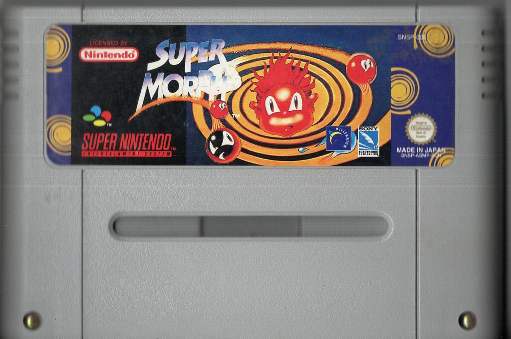 Super Morph - Super Nintendo - Modul Vorderseite