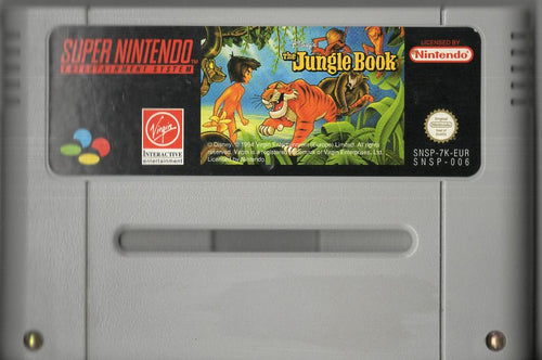 The Jungle Book - Super Nintendo - Modul Vorderseite