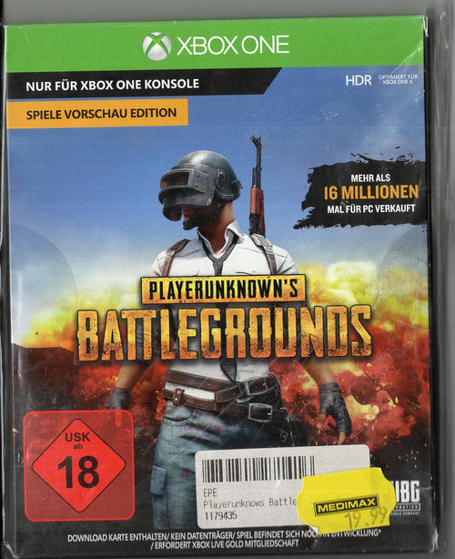 PlayerUnknown's Battlegrounds - Xbox One - Neu Vorderseite
