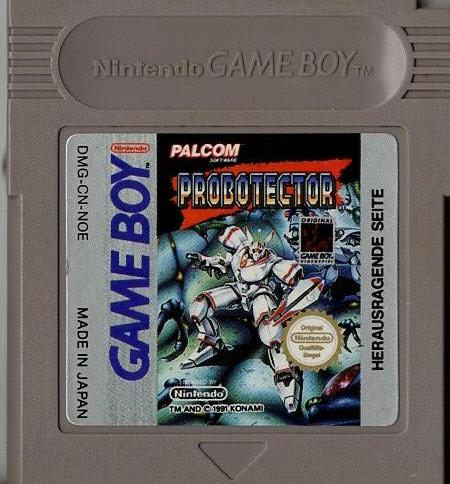 Probotector - Game Boy - Modul Vorderseite