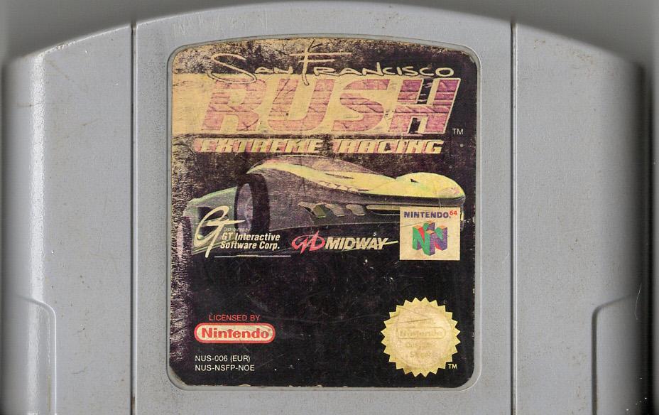 San Francisco Rush: Extreme Racing - Nintendo 64 - Modul Vorderseite