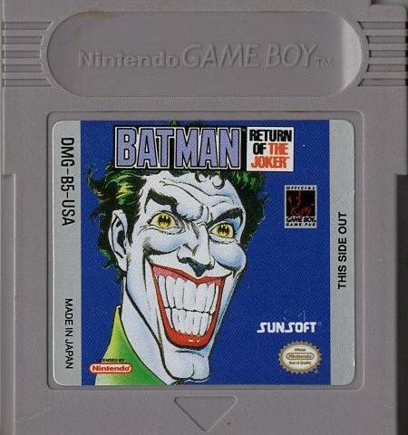 Batman: Return of the Joker - Game Boy - Modul Vorderseite