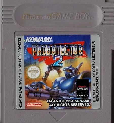 Probotector 2 - Game Boy - Modul Vorderseite