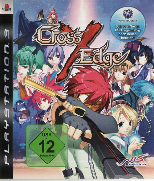 Cross Edge - PlayStation 3 Vorderseite