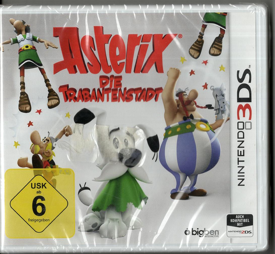 Asterix: Die Trabantenstadt - Nintendo 3DS - Neu Vorderseite