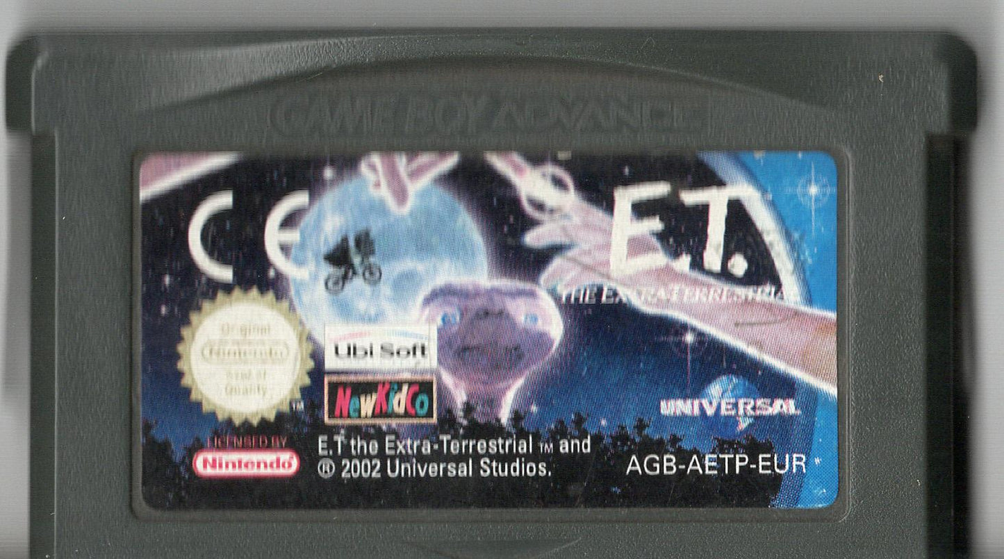 E.T. The Extra-Terrestrial - Game Boy Advance - Modul Vorderseite