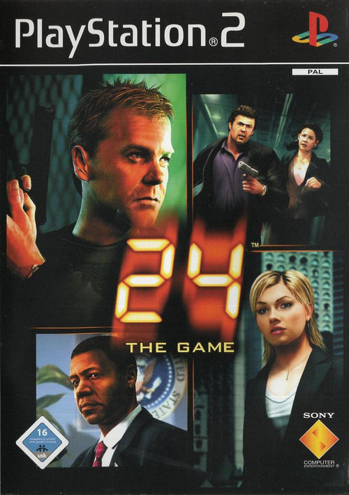 24: The Game - PlayStation 2 Vorderseite