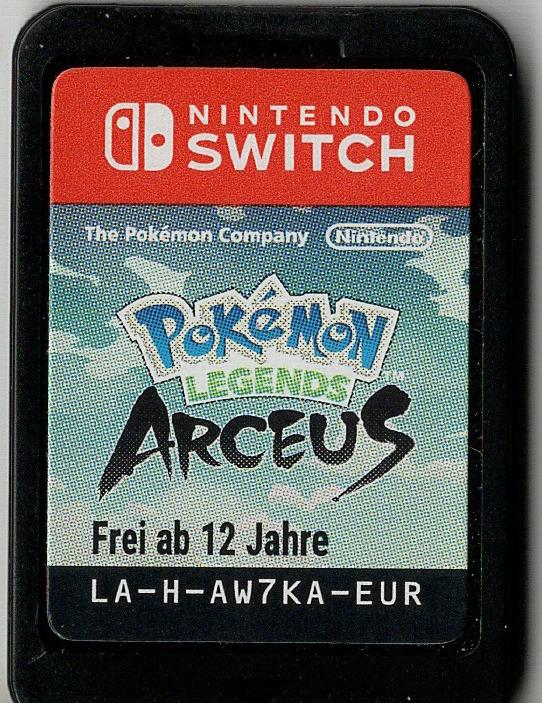 Pokémon Legends Arceus - Nintendo Switch - Modul Vorderseite