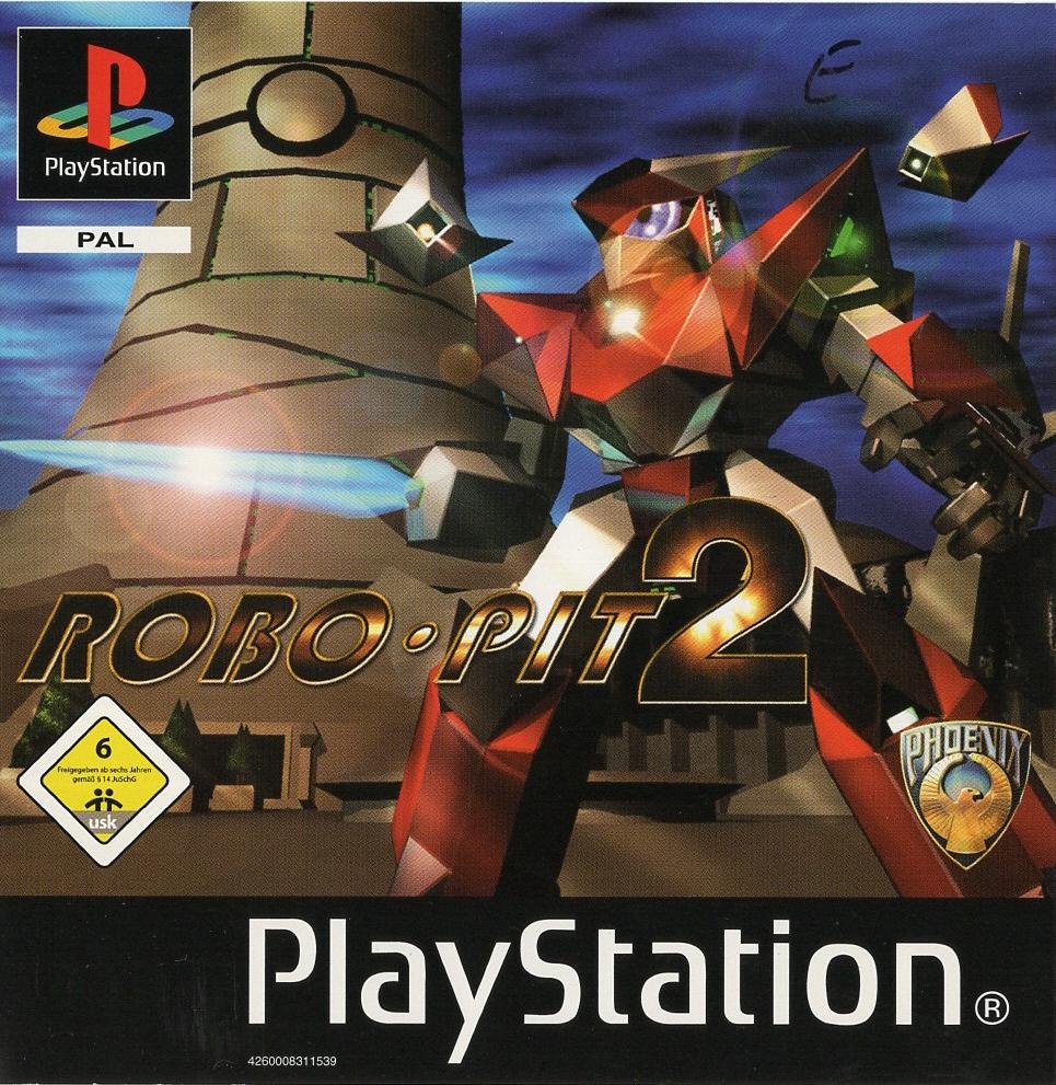 Robo Pit 2 - PlayStation 1 Vorderseite