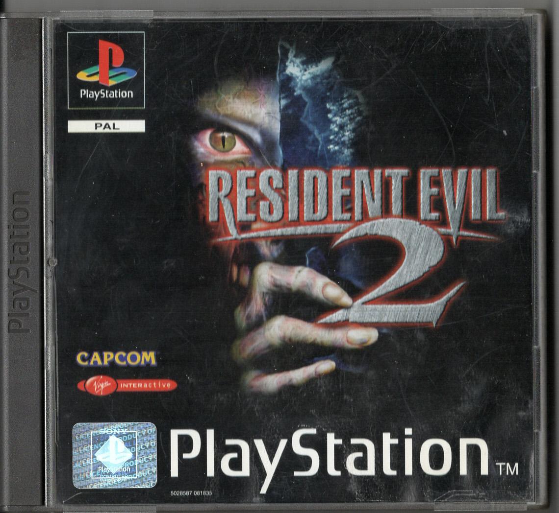 Resident Evil 2 - PlayStation 1 Vorderseite